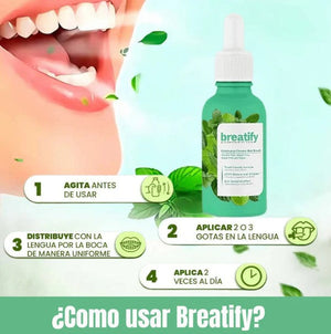 Breatify® – Gotas Naturales para Eliminar el Mal Aliento