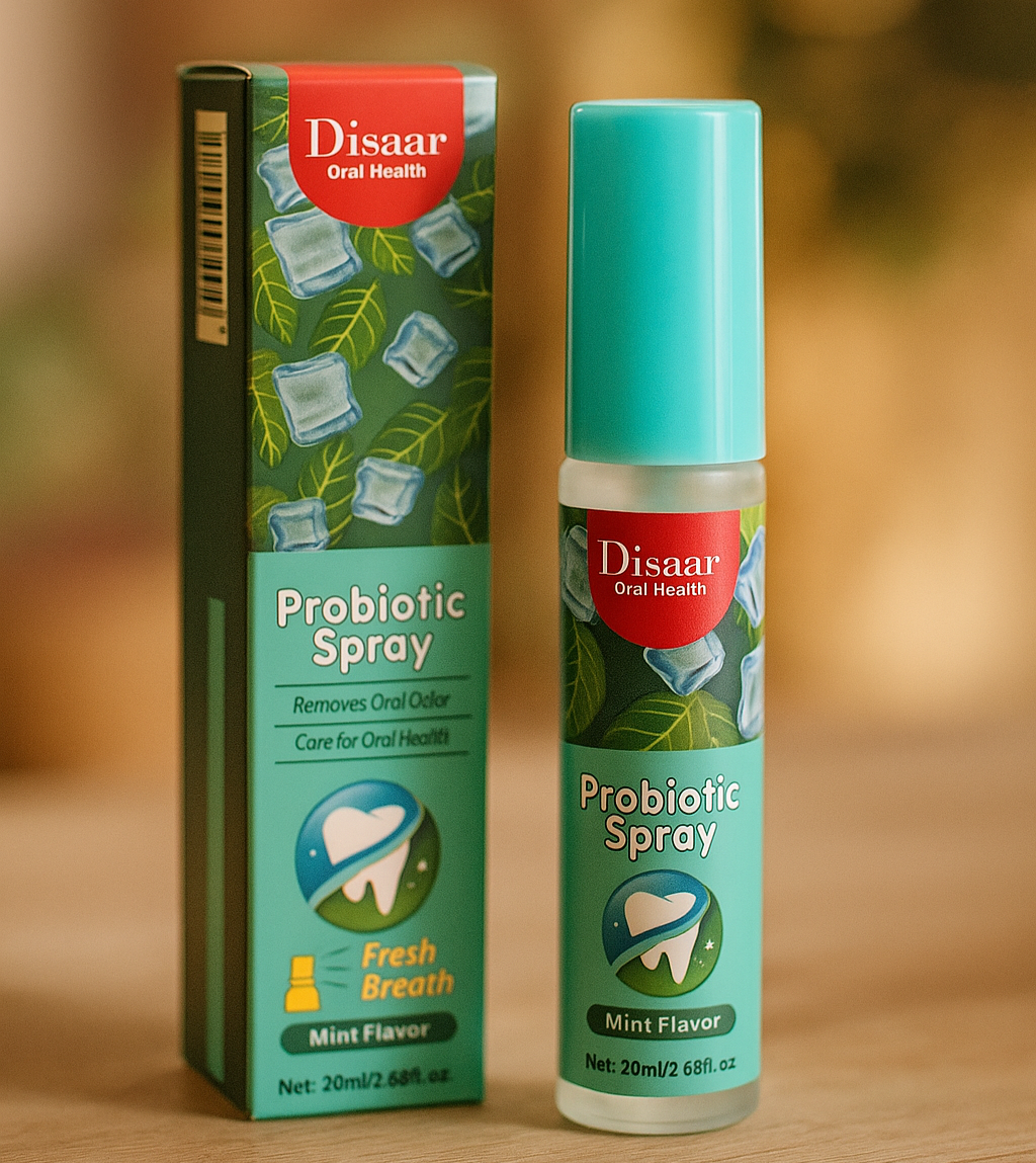 Disaar Spray Bucal Probiótico - Sabor Menta (20ml)